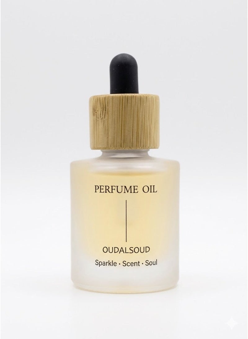 أود أل سعود قطعة واحدة من زيت عطري برائحة العنبر والعود 30 مل إجمالاً/زيت عطري نباتي نقي 100%/خالي من الكحول/زيت عطر/زيت للعلاج العطري/للمرطب والناشر - Image 2