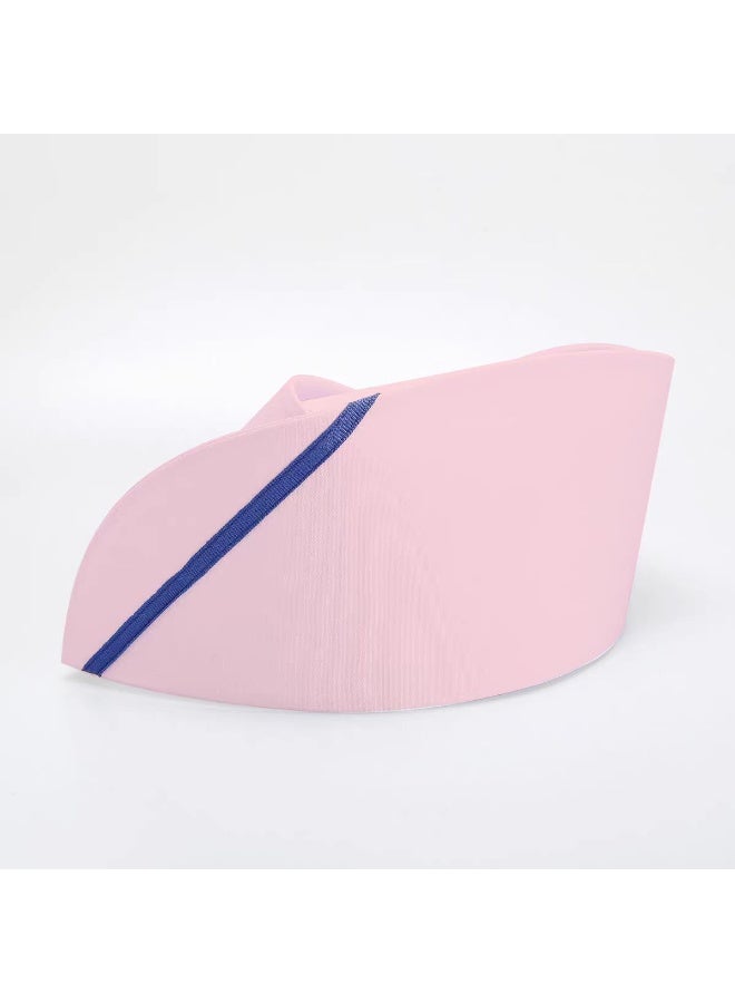 KUYING Thickened Nurse's Tailcoat Hat With Three Buckles And Adjustable Medical Work Cap 
