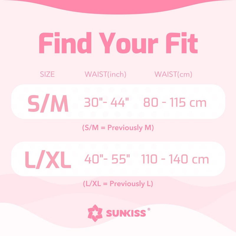 SUNKISS Masterpiece Adult Diapers with Tabs, Unisex Disposable Incontinence Briefs for Women and Men, Odor Control, Pink, Large/XLarge, Previously Large,10 Count - Image 2