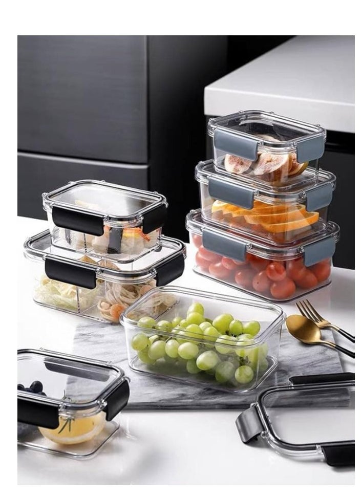 Generic Celebrity Creations F 7 in 1 Clear Airtight Food Storage Set  - Image 2