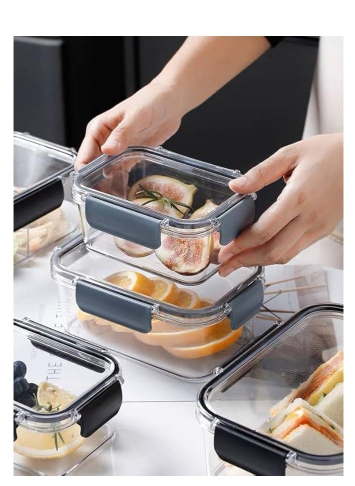 Generic Celebrity Creations F 7 in 1 Clear Airtight Food Storage Set  - Image 3
