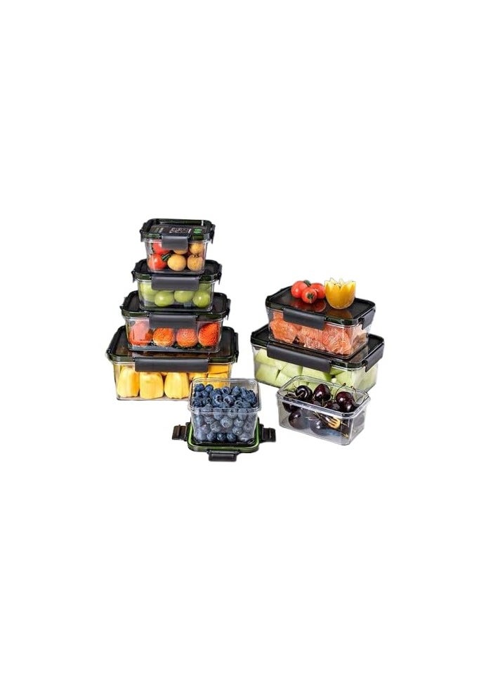 Generic Celebrity Creations F 7 in 1 Clear Airtight Food Storage Set  - Image 4