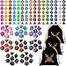 Yilloog 168 Pcs Dice Sets Bulk Polyhedral Dice Bulk with Drawstring Bag Multi Role Playing Table Game D4 D6 D8 D10 D12 D20 Classic Style - Image 2