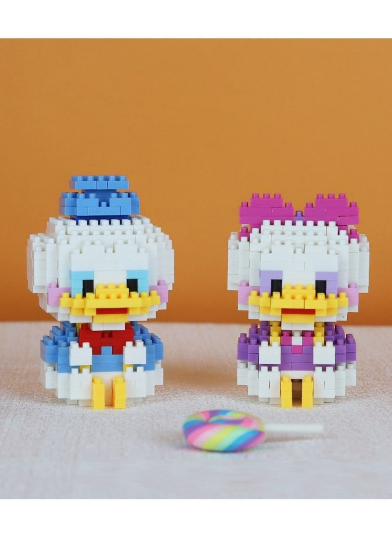 288PCS Micro Building Blocks Set Daisy Mini Figures Collection Building Gifts Cartoon Bricks Block Puzzles Set for Both Adults and Kids