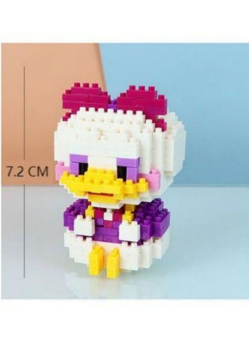 288PCS Micro Building Blocks Set Daisy Mini Figures Collection Building Gifts Cartoon Bricks Block Puzzles Set for Both Adults and Kids