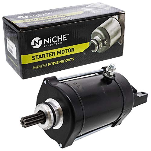 NICHE Starter Motor Assembly 31200-HN8-003 High Torque for Honda Rincon 650 680 Big Red 700 Pioneer 700-4 - Image 1