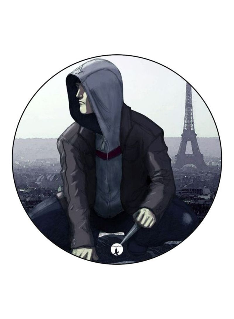 RKN Assassin's Creed Printed Mouse Pad  Grey/Red/White