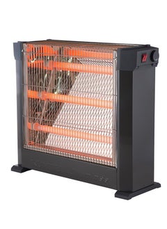 Kumtel Room Heater, 2250 Watt, 220~240 Volt, Adjustable Thermostat, 3 Infrared Tubes, Rollover Safety, ERP Compatible 
