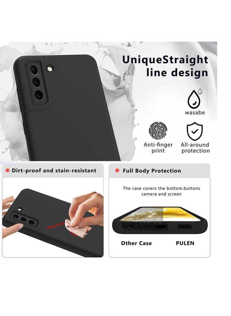 ELTRAZONE Samsung Galaxy S22 Phone Case, Soft Liquid Silicone Rubber Case, Shockproof Protective Case - Image 3