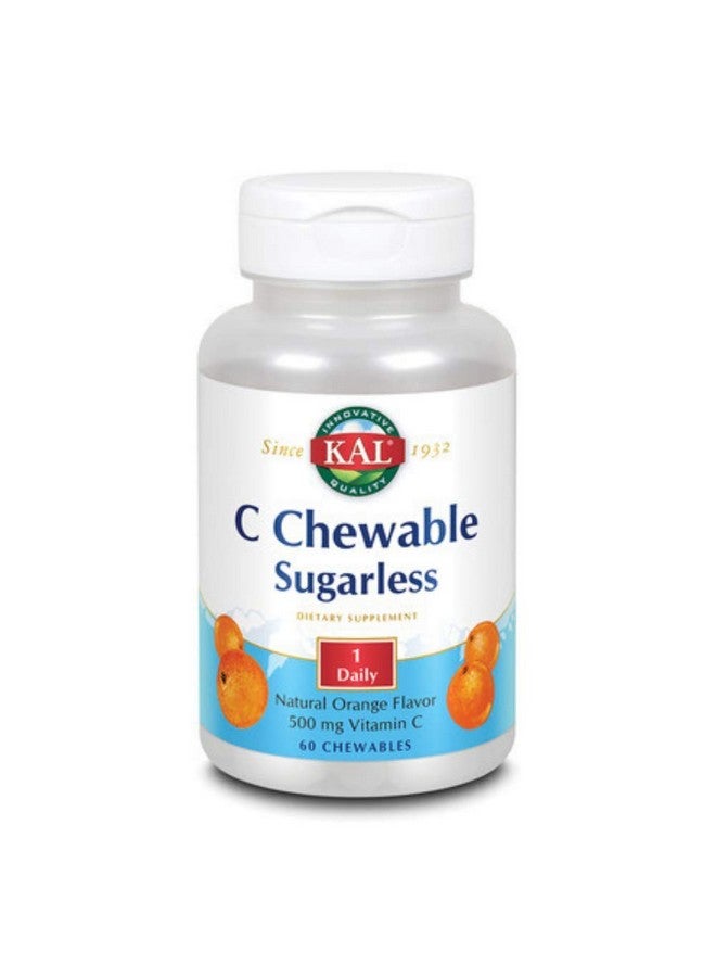 KAL Vitamin C Sugarless 500mg | 60ct