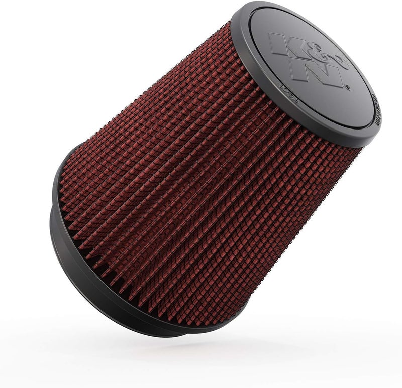 K+N K&N Universal Clamp-On Air Intake Filter: High Performance, Premium, Washable, Replacement Flange Diameter: 5 In, Filter Height: 7 Length: 1 Shape: Round Tapered, RU-2800  - Image 1