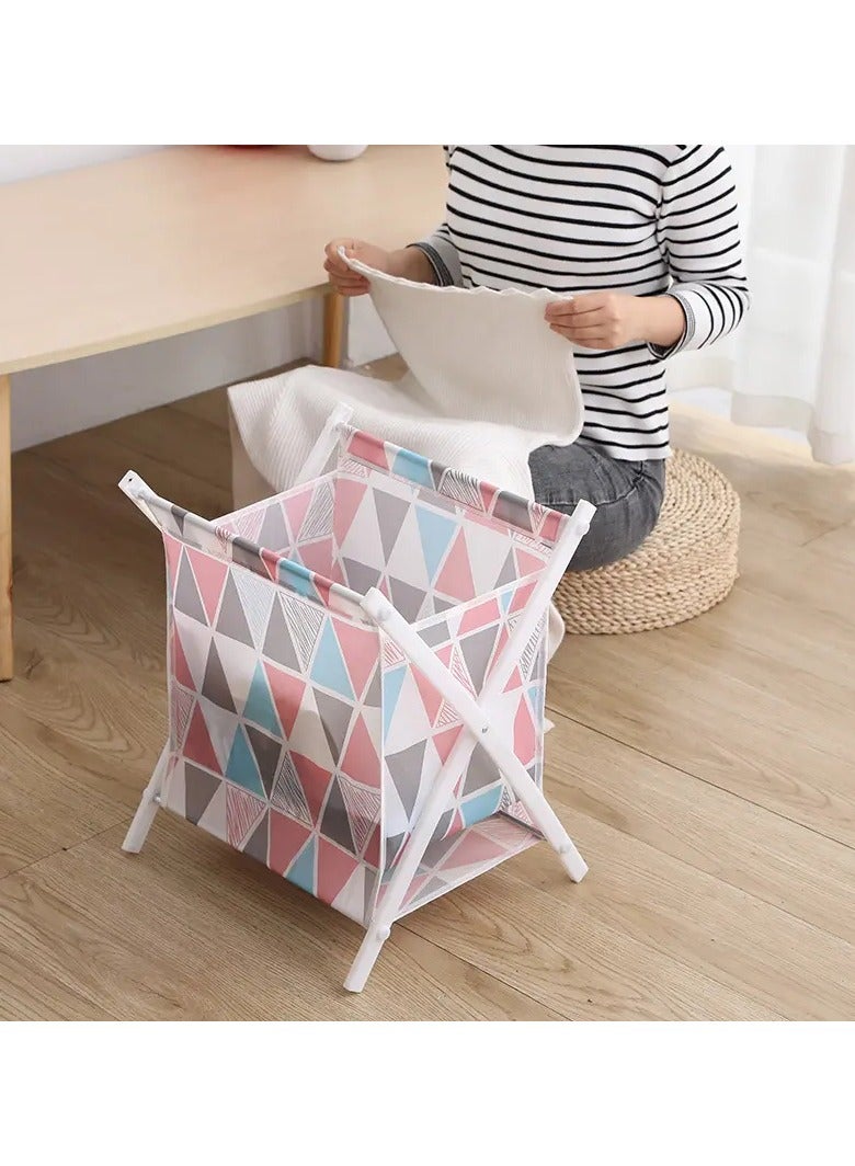 Waterproof Folding Laundry Basket – Large Oxford Cloth Storage Bin with Handles | Collapsible Standing Hamper for Dirty Clothes, Toys, Underwear & Household Organization  - Image 4