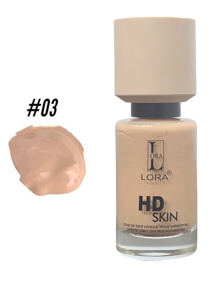 LORA Lora Mercier Foundation Set For Flawless Skin 2 Shades (03 - 05)  - Image 3