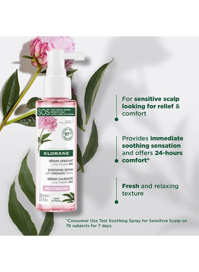 Klorane Soothing Scalp Serum with Peony, 3.4 fl. oz. - Image 2