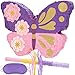 WERNNSAI Butterfly Piata Butterfly Birthday Party Supplies Piata with Stick and Blindfold for Girls Kids Pull String Piata Family Games Classroom Birthday Party Decorations 164 x 124 - Image 3