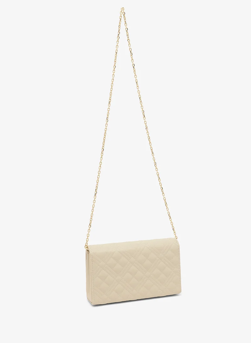 Love Moschino Smart Daily Quilted PU Crossbody Bag