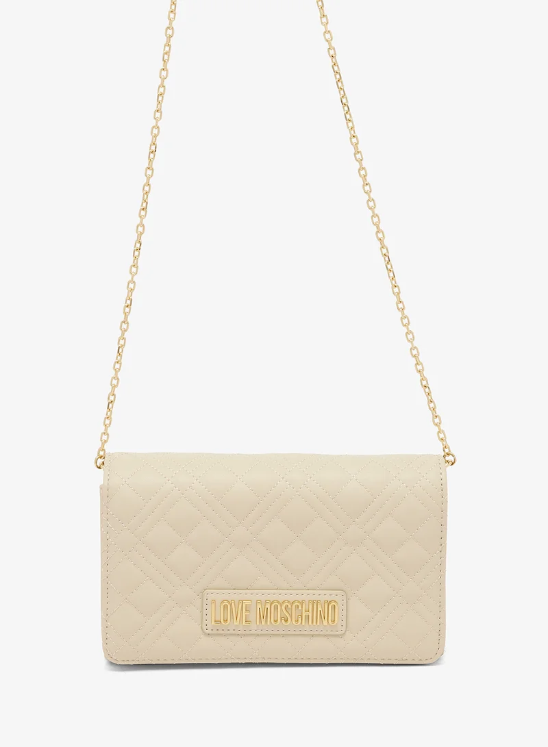 Smart Daily Quilted PU Crossbody Bag
