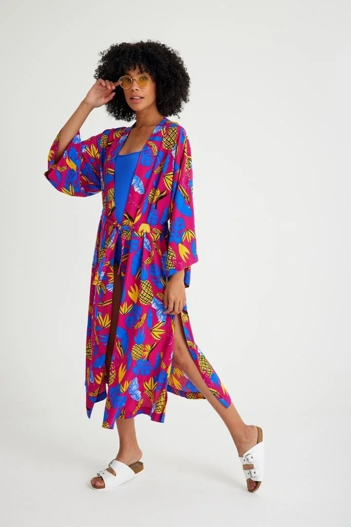ماشو تريند Pune Model Kimono - Beach Dress Swimsuit Top Kimono - Women's Kimono