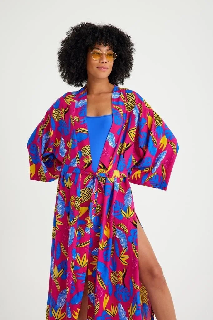 ماشو تريند Pune Model Kimono - Beach Dress Swimsuit Top Kimono - Women's Kimono