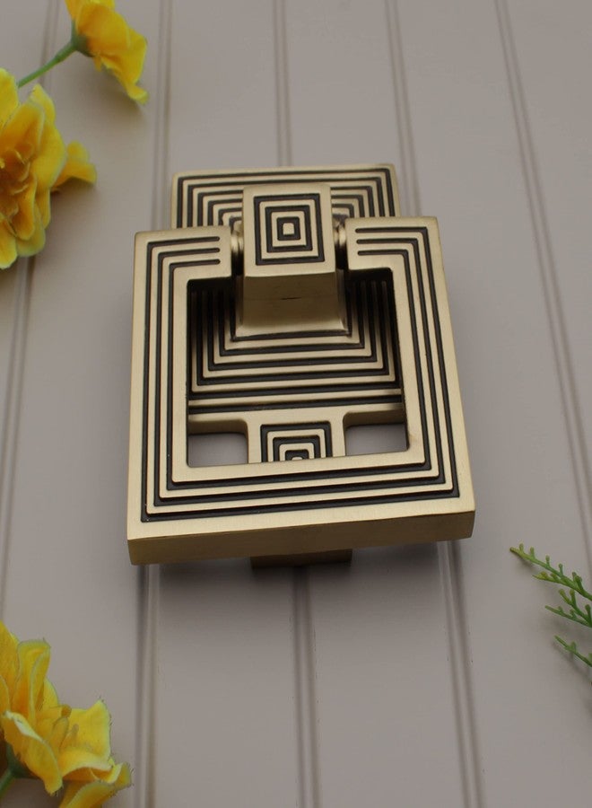 ABVIN Modern Square Door Knocker - Image 2