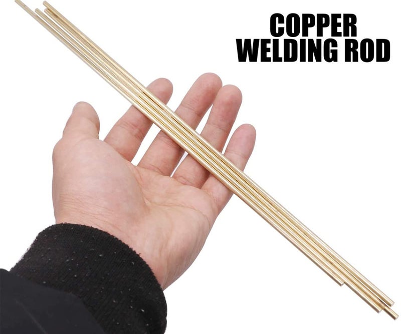 PGCOKO 4 PCS 8mm/ 5/16 Inch Brass Rod Brass Round Stock Lathe Bar Stock Kit Solid Brass Rod Stock, 8mm/ 5/16 inch Diameter 12 Inch in Length - Image 4