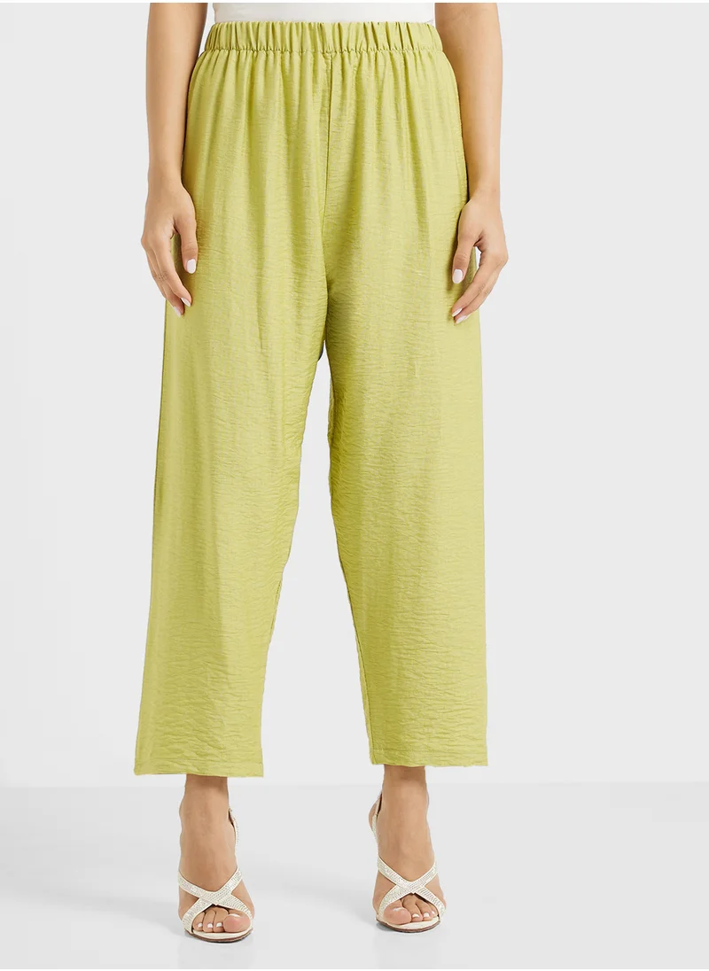 هيا كلوزيت Drawstrings Stylish Blouse & Pants Set