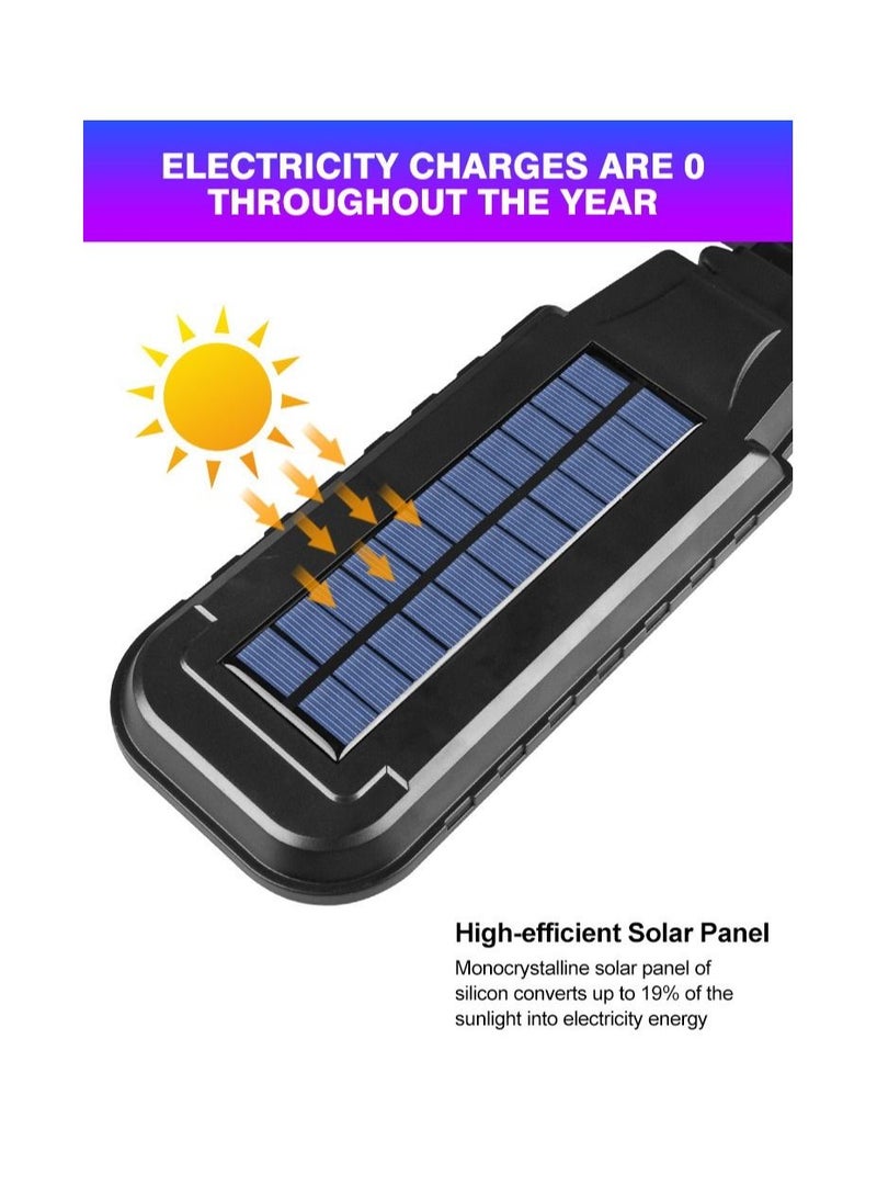 توبيز مصباح حائط LED / COB يعمل بالطاقة الشمسية مستشعر الأشعة تحت الحمراء مستشعر حركة PIR IP65 في الهواء الطلق وول ستريت ضوء مقاوم للماء - Image 2