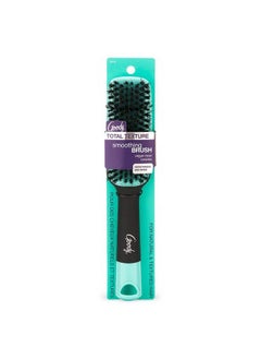 Goody X Total Texture Smoothing Brush Vegan Boar Bristles Help Condition And Smooths Hair Cuticles For Enhanced Shine Shine  For Natural And Textured Hair Nonslip Grip  - Image 2