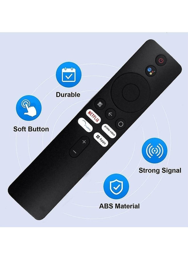 Raxoom Mi Remote Control for Smart Android 4K Led UHD HD Television with Bluetooth Feature and Voice Command Suitable for Xiaomi Redmi TV Remote - Image 3