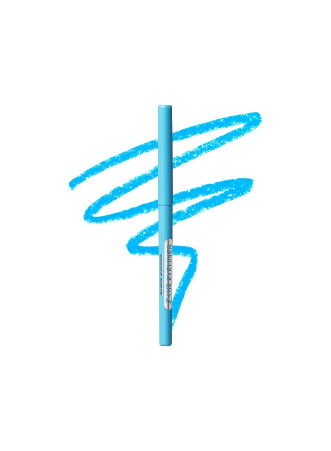 Ruby Kisses Pencil Eyeliner Retractable Eyeliner Waterproof SmudgeProof Eye Makeup High Pigmented 24H Long Lasting Eyepencil Pastel Blue - Image 2