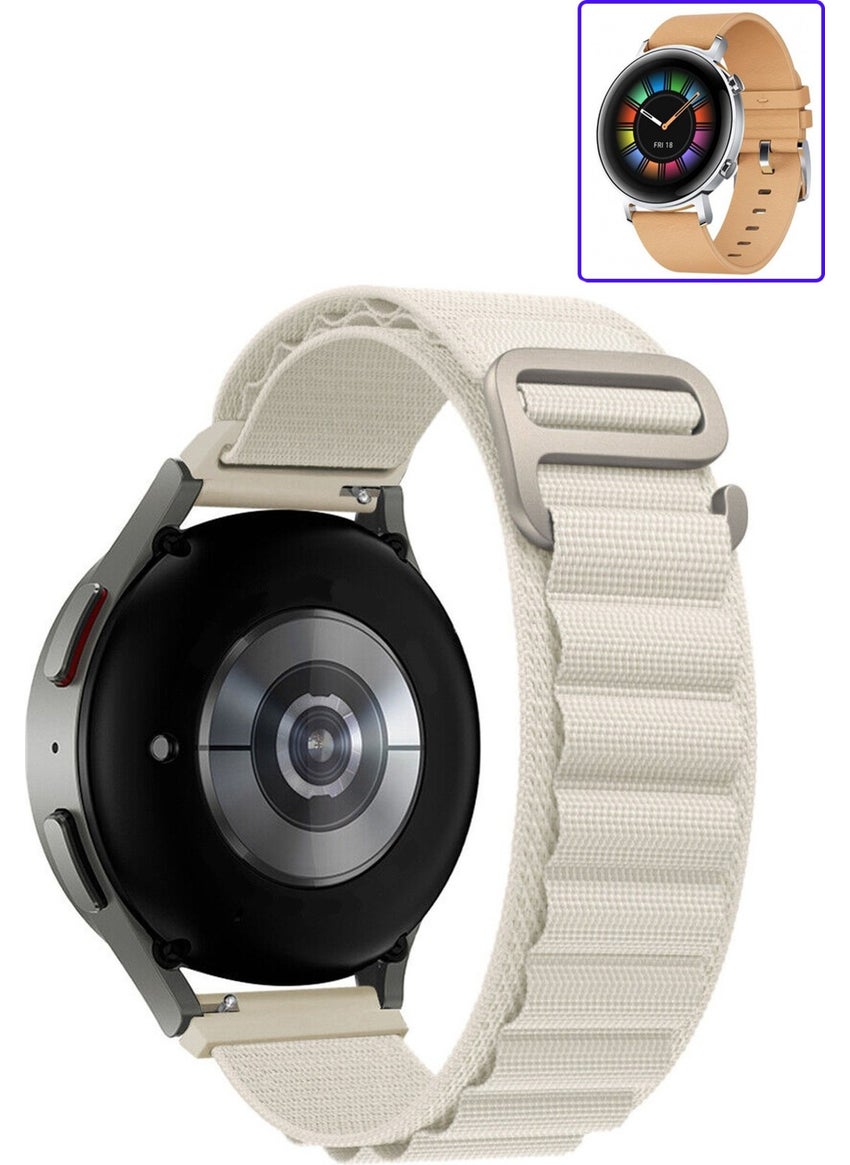 Tagomoon - Huawei Watch GT2 42MM Smart Watch Compatible Band Alpine Loop Loop Sport Strap - Image 1