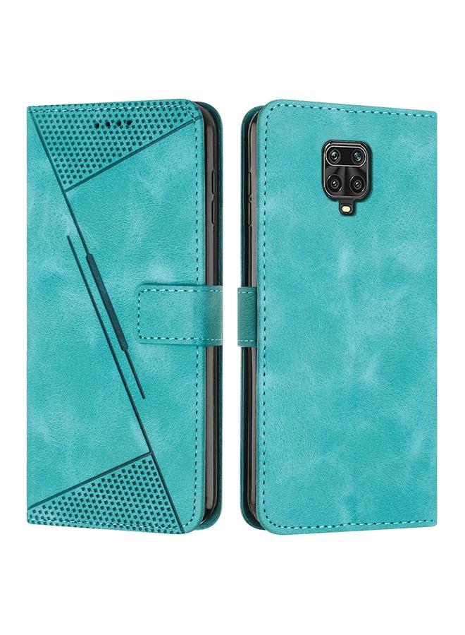 Case For Xiaomi Redmi Note 9 Pro / Note 9S Dream Triangle Leather Phone Case with Lanyard