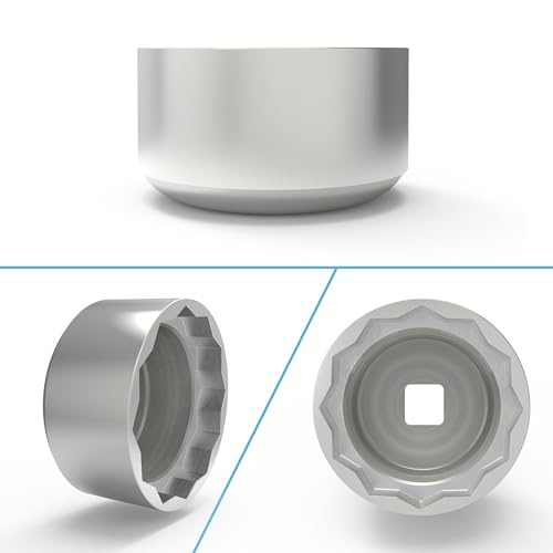 Sporthfish 529036457 Wheel Nut Removal Socket Tool Fits for Can-Am Ryker 900 600 Rally, Heavy-Duty Accessories for Can Am Ryker, Silver - Image 5
