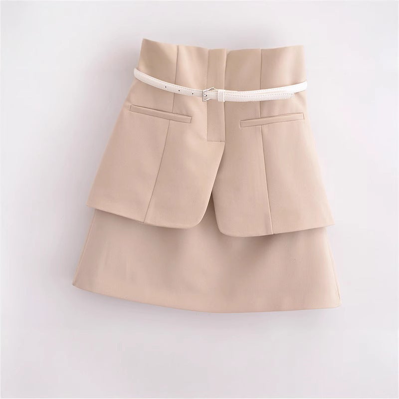 2025 Spring New Dress Women'S Style Fashion Casual Slim With Belt - Image 5