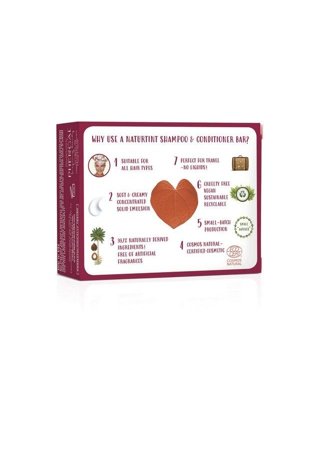 NATURTINT 2 In 1 Volumizing Shampoo And Conditioner Bars Ecofriendly (Volumizing Cinnamon)  - Image 5