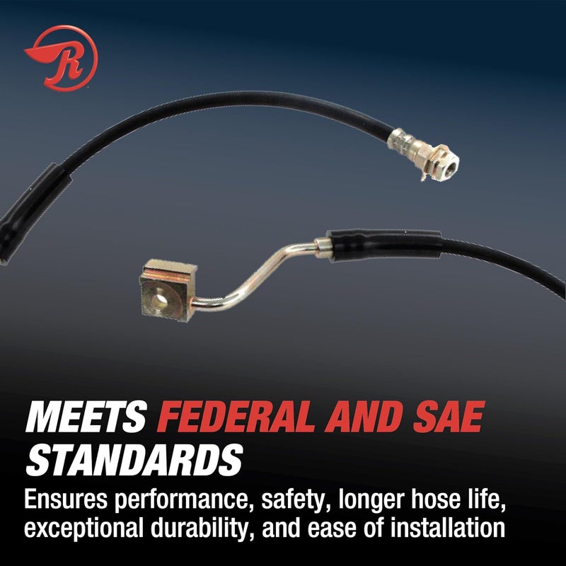 Raybestos BH382773 Professional Grade Brake Hydraulic Hose - Image 2