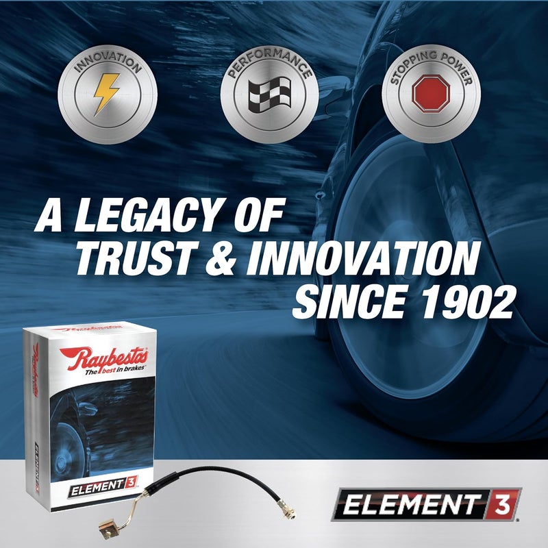 Raybestos BH382773 Professional Grade Brake Hydraulic Hose - Image 4