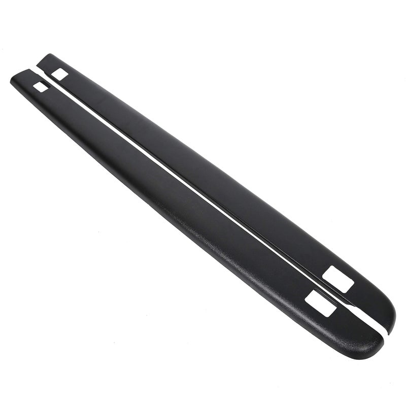 ECOTRIC 58 Truck Bed Rail Caps Cover Compatible with 20072014 Chevy Silverado Sierra 1500 Replacement for Part Number 7241114 Crew Cab Extended Cab with Stake Holes 58ft