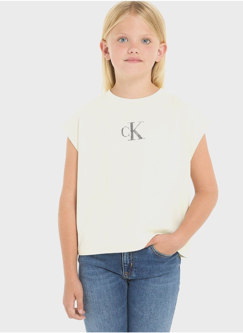 Calvin Klein Jeans Kids Logo Tank Top  - Image 1