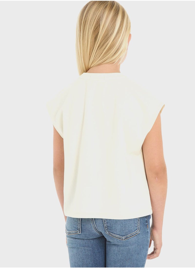 Calvin Klein Jeans Kids Logo Tank Top  - Image 2