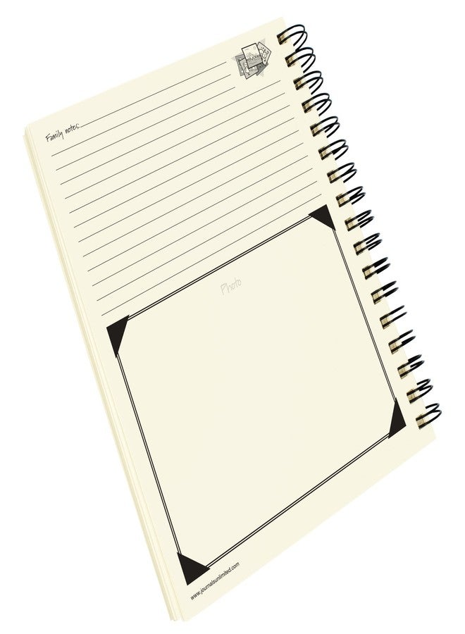 Write it Down series by Journals Unlimited, Guided Journal, Memories, Our Family Journal, Full-size 7.5"x 9", Kraft Hard Cover, Made in USA - Image 5