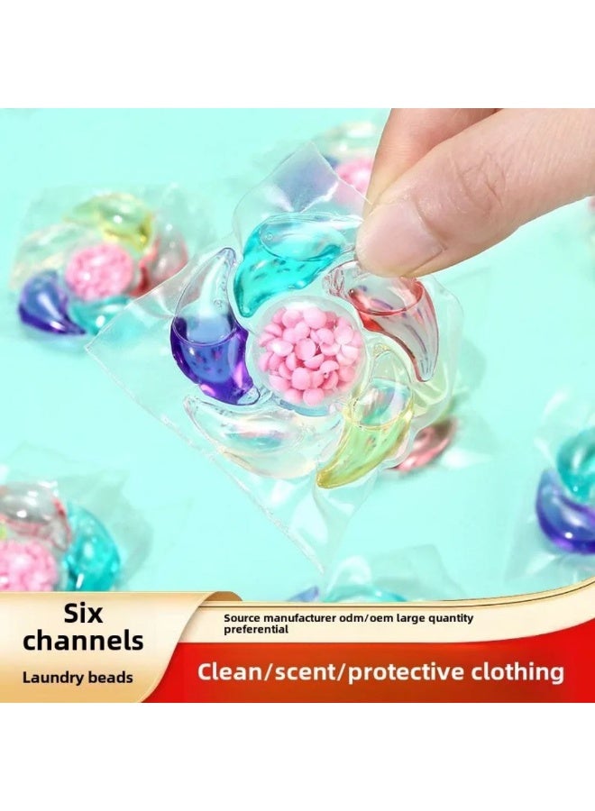 Multi-colored laundry cleaning capsules – Clean laundry from the first wash and the smell is gone, you'll say it's better this way. - Image 2