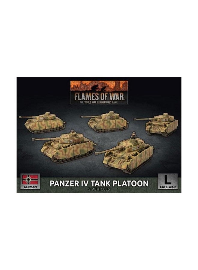 Flames of War: Late War: German: Panzer IV Platoon (GBX142)