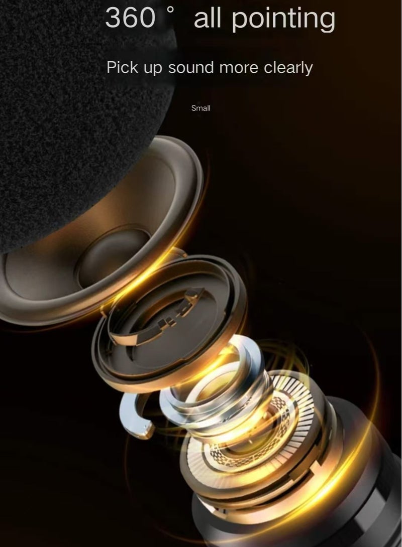 Beauenty Professional Wireless Lavalier Lapel Microphone for iPhone, iPad - Cordless Omnidirectional Condenser Recording Mic for Interview Video Podcast Vlog YouTube, Bluetooth, Black - Image 3