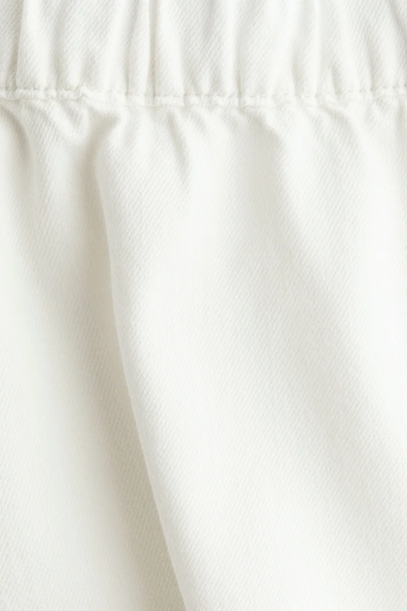 H&M Denim pull-on shorts