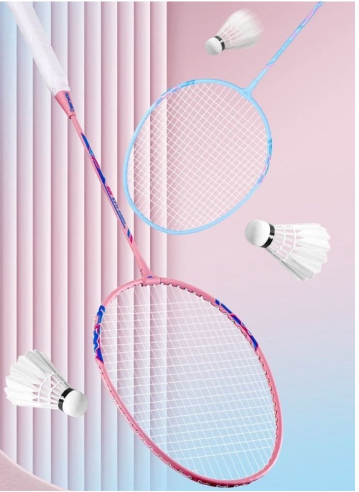 Deerway Delhui Badminton Racket Ultra Light And Durable Adult Suit, Competition Training, Dribbling, Double Racket  - Image 4