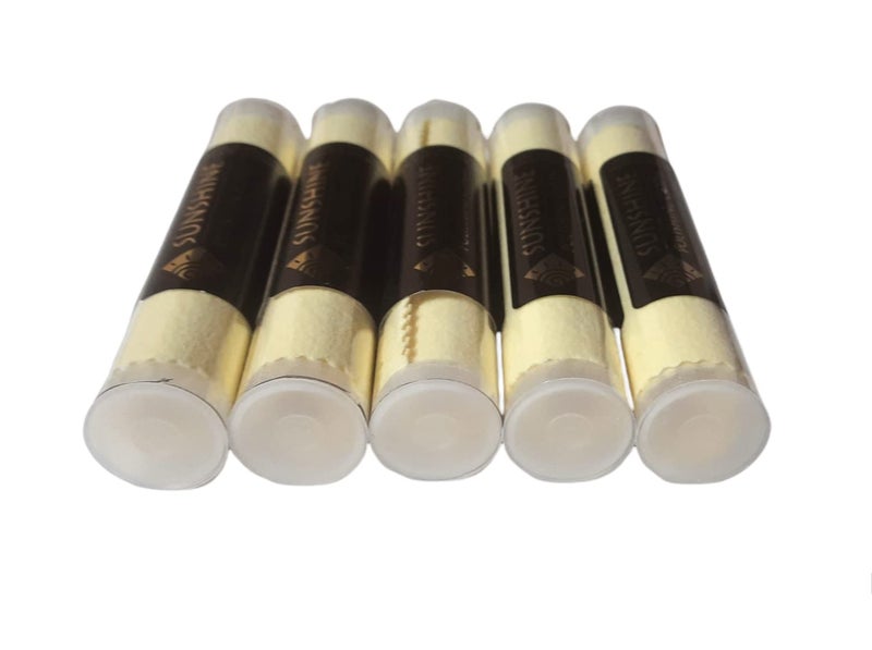 Sunshine 5 Polishing Cloths Jewelry Cleaner Tube Silver Brass Gold Copper - Image 2