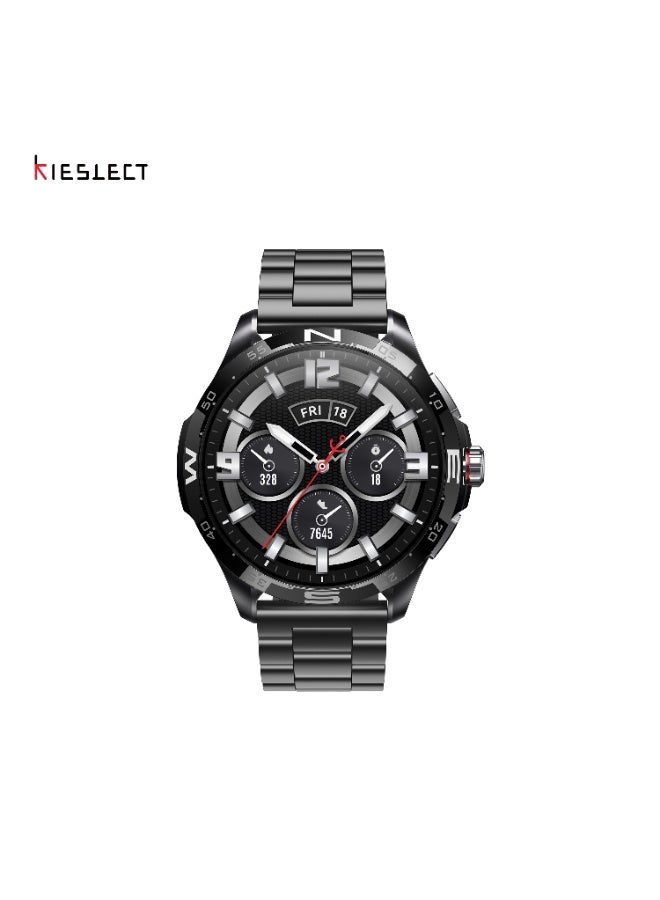 KIESLECT Actor Leading Smartwatch – 1.6" LTPO Display, Dual-Band GPS, 150+ Sports Modes - Image 1