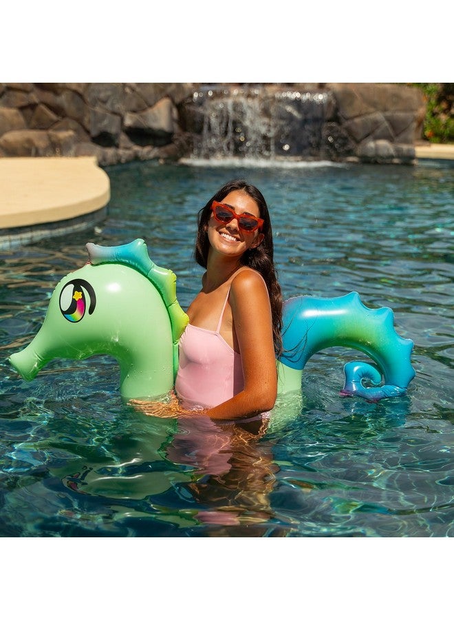 Poolcandy Inflatable Animal Swim Noodles (Seahorse) - Image 3