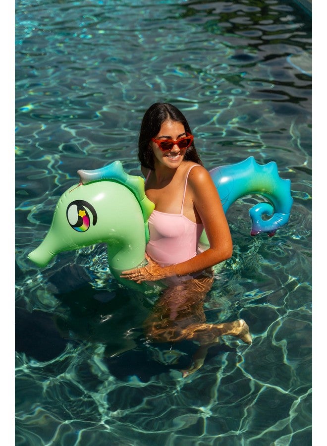 Poolcandy Inflatable Animal Swim Noodles (Seahorse) - Image 5